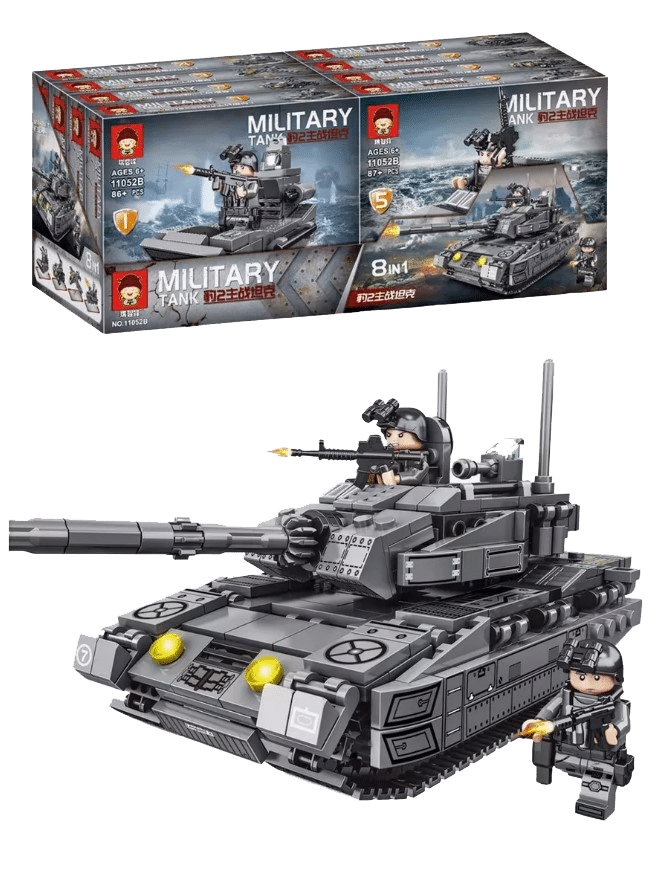 ست لگو تانک نظامی 8in1