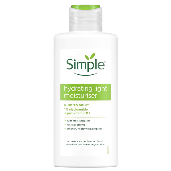 نمای کرم آبرسان و مرطوب کننده لایت سیمپل 125ml