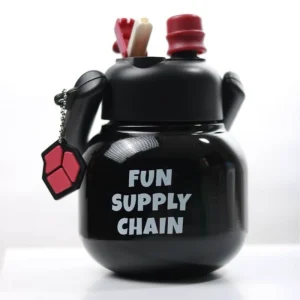 رنگ مشکی تراول ماگ FUN SUPPLY CHAIN