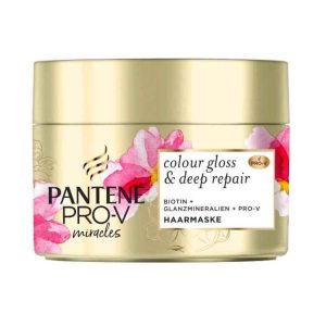 ماسک موی ترمیم‌کننده و درخشان‌کننده پنتن مدل colour gloss 