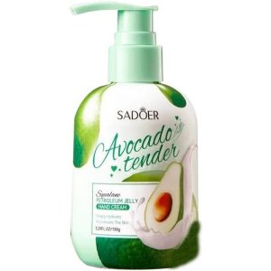 کرم مرطوب کننده دست پمپی آووکادو سادور - 150 گرم