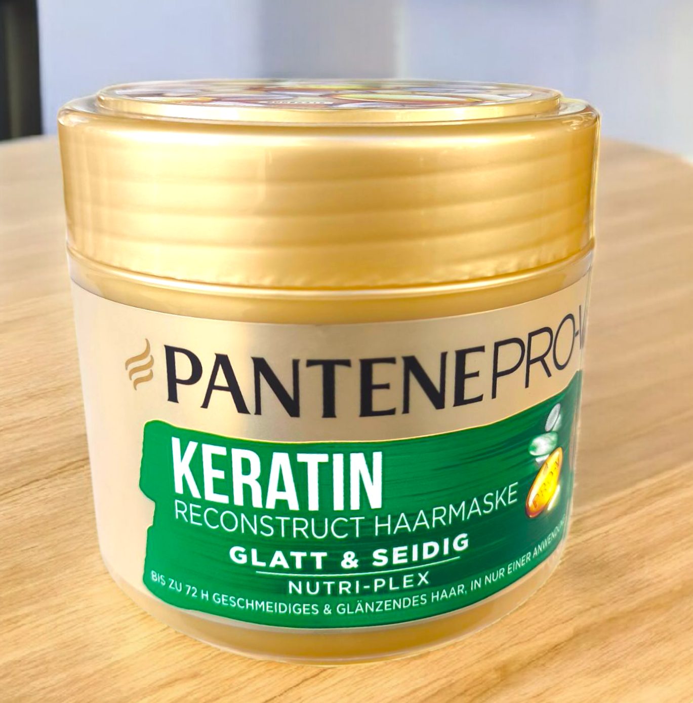 ماسک مو پنتن برای موهای کراتین شده مدل Glatt & Seidig حجم 300 میل