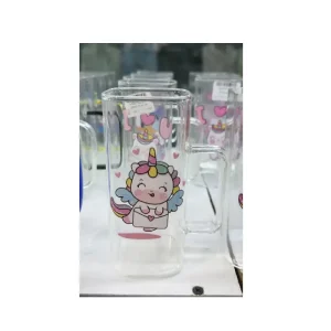 اسموتی خوری شیشه ای طرح یونیکورن