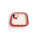 بشقاب مربعی سرامیکی Apple Dog
