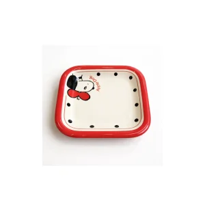 بشقاب مربعی سرامیکیapple dog