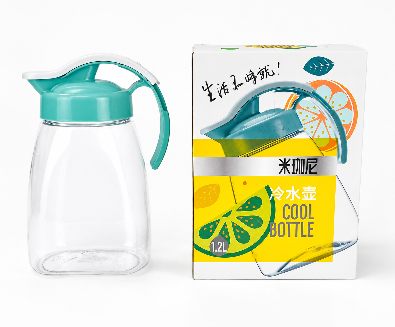 پارچ اب مقاوم حجم ۱/۲ لیتر برند COOL BOTTLEمدل ۸۱۹۸