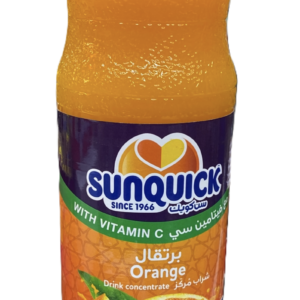 شربت پرتغال برند SUNQUICK برند ۸۴۰ میلی لیتر