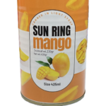 -کامپوت انبه برند SUN RING حجم۴۲۵ میل