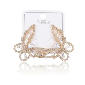 گوشواره-مجلسی-طرح-پروانه-طلایی-fashion
