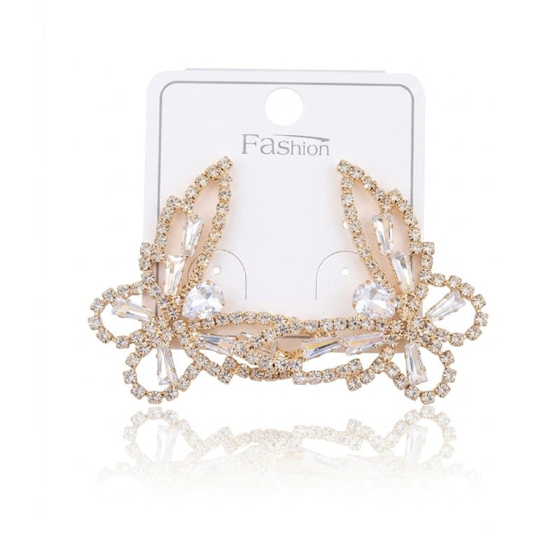 گوشواره-مجلسی-طرح-پروانه-طلایی-fashion