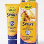 کرم ضد آفتاب حجم ۱۰۰ میلی لیتر برند Vokali sport