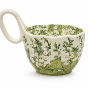 لته خوری سرامیکی پینترستی طرح گل
