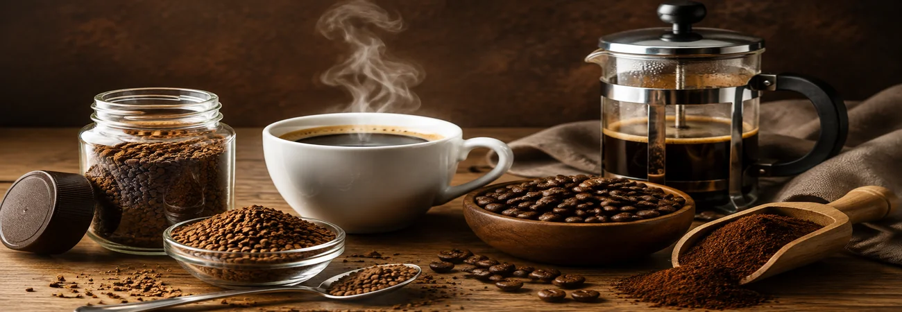 قهوه فوری چیست؟