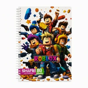 دفتر سیمی فانتزی برند SHAFiEi طرح ROBLOX
